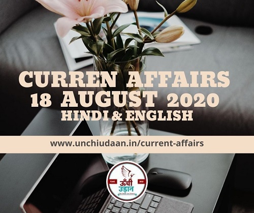 Daily Current Affairs 30 August 2021 In Hindi Unchi Udaan 9516